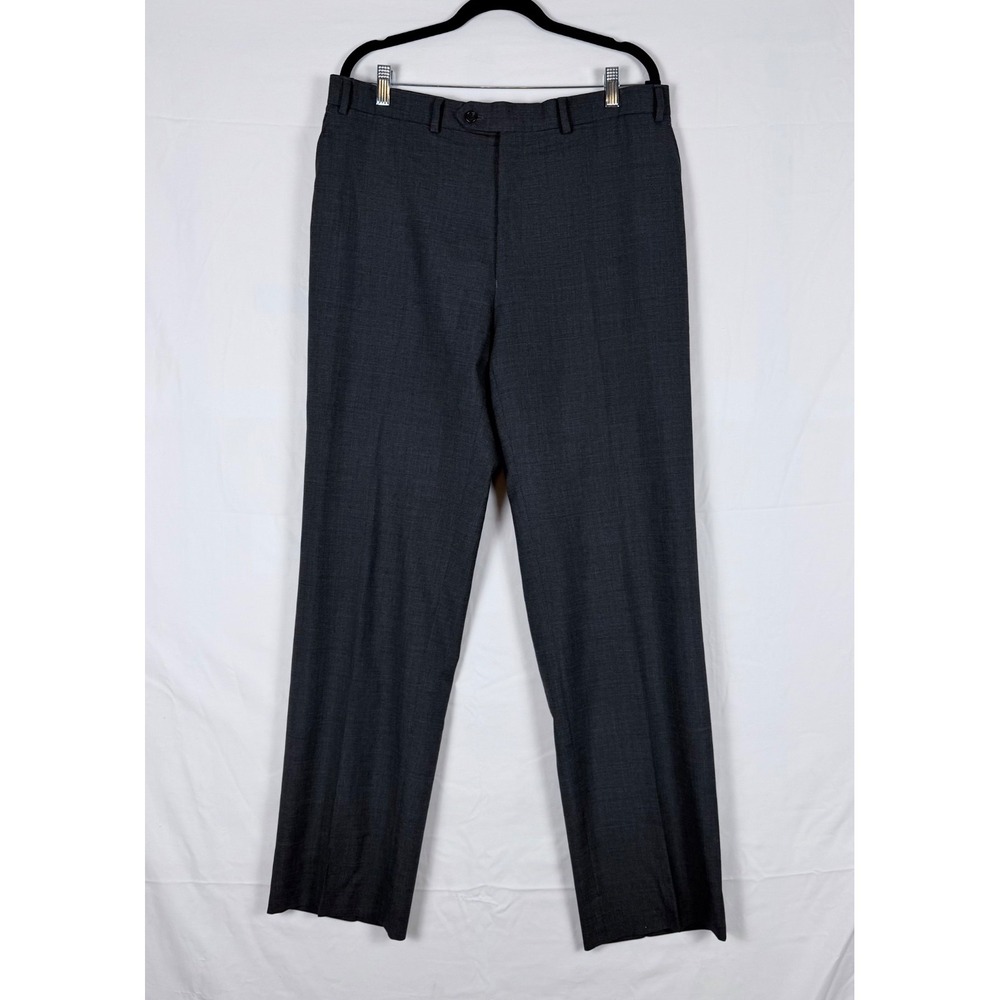 Lauren Ralph Lauren Mens Dress Pants Gray 38R 100% Wool Executive Wedding